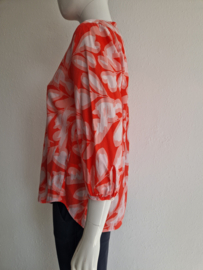 Eterna blouse top. Maat 38, All over print.