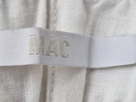 MAC linnen pantalon Chiara. Maat 38, Wit.