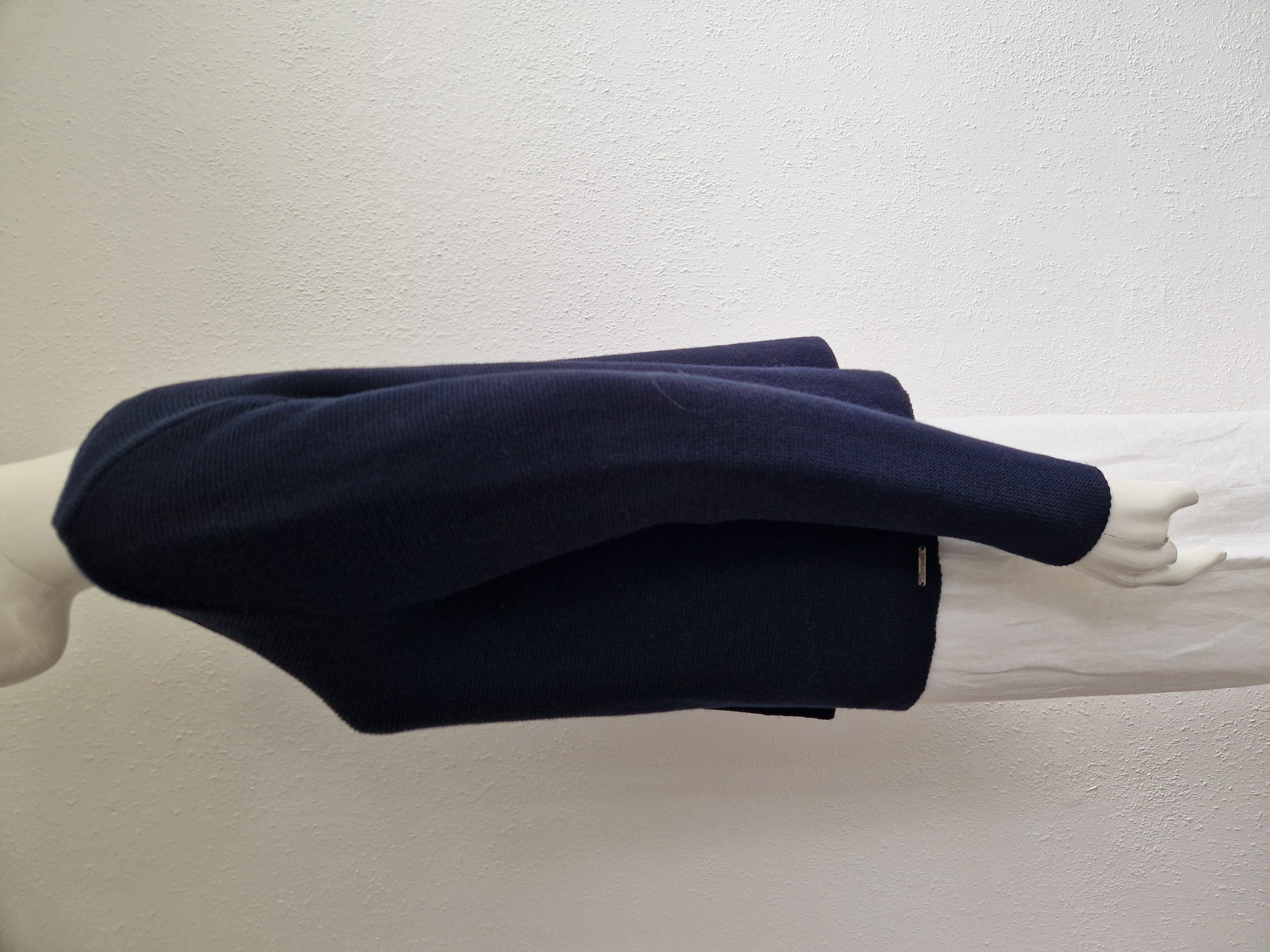 Saint James vest. Maat 40/42. Donkerblauw/wol.