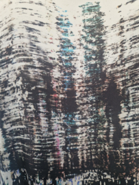 Summum blouse top. Maat 36, All over print.