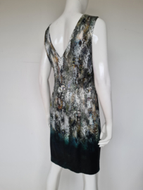 Ana Alcazar jurk. Mt. 40. All over print.