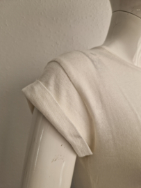 Penn & Ink N.Y. shirt. Maat L. Crème/merinoblend.