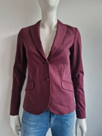 Summum blazer. Maat 36, Wijnrood