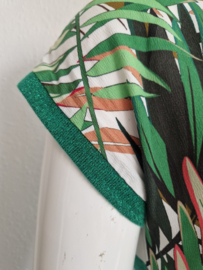 Geisha top. Maat 40. Print.