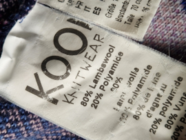 Kooi Knitwear vest. Maat 38, Lamswol.
