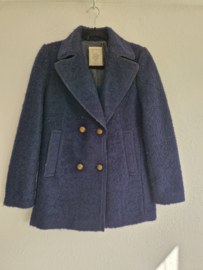 Esprit peacoat. Maat 36, Blauw/wol.
