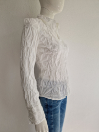 Stenau blouse. Maat 36/38, Wit.