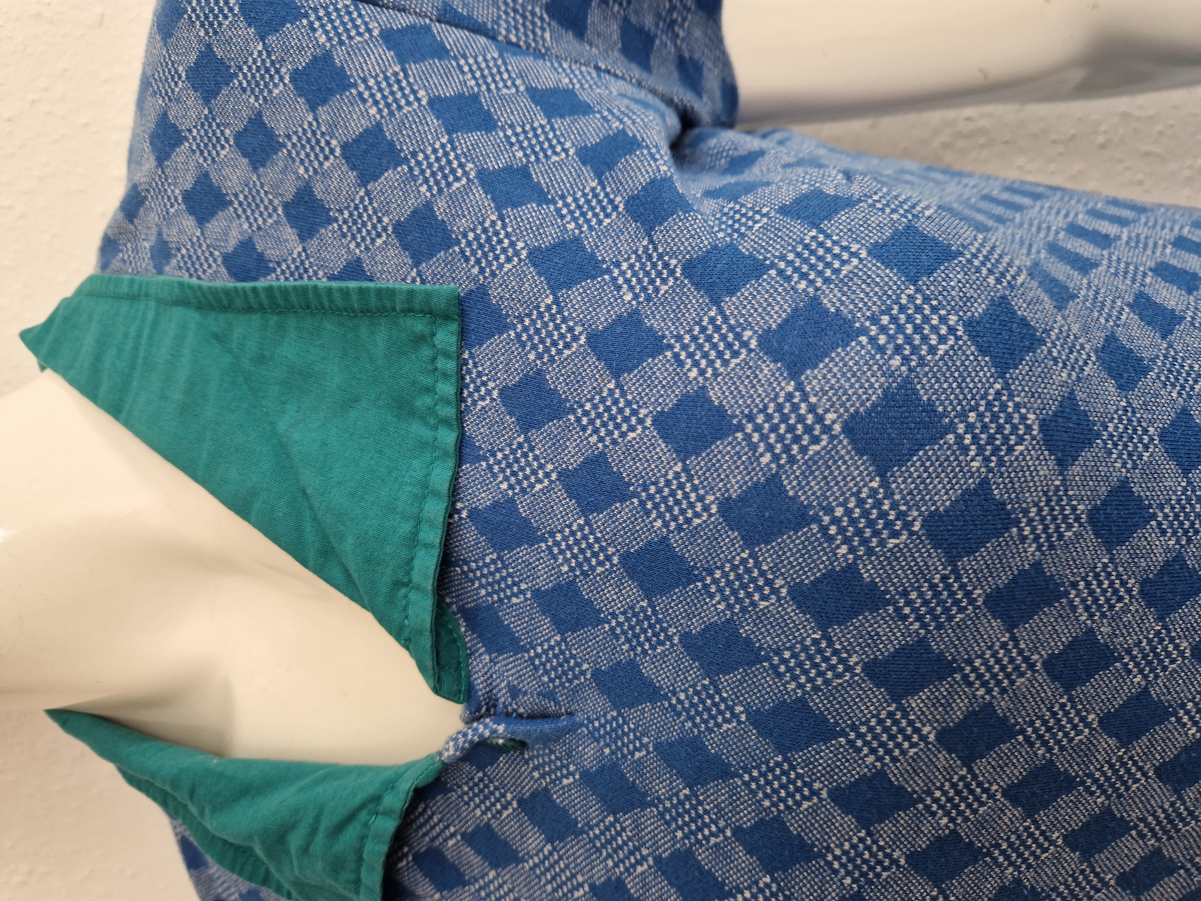 Wow To Go jurk. Maat 36/38. Blauw/groen.