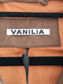 Vanilia Flat Utility Field Jacket. Maat 38. Bruin.
