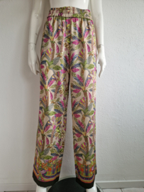 Riani palazzo pantalon.Maat 38. Tropical print .