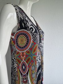 Batida maxi dress. Maat 3, All over print.