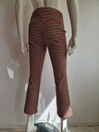 Cambio cropped pantalon. Maat 38/40, Print