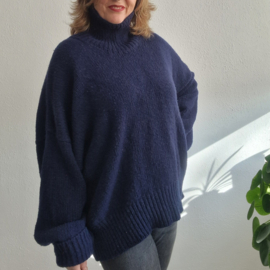 Babaa coltrui no 17, Maat AS. Nachtblauw/wol.