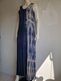 Expresso maxi dress. Maat 38,Blauw/ tie and dye