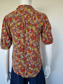 King Louie blouse. Maat M. Bloemenprint.