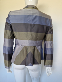 Emporio Armani blazer. Mt. 40, Blauw/grijs/groen.