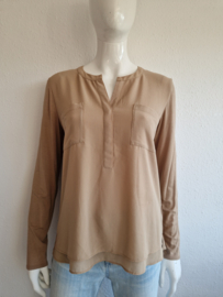 Milano Italy blouse. Maat L. Karamel.