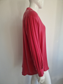Créton blouse Cremmie. Maat XL. Framboos.
