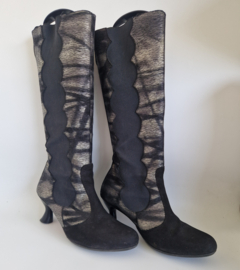 Jan Jansen designer laarzen | Maat 41 | Zwart |