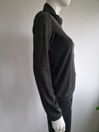 Beate Heymann top met col. Maat 38, Zilver.