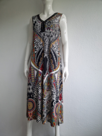 Batida maxi dress. Maat 3, All over print.