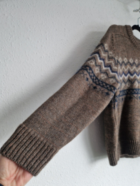 Soeur Wilhem trui. Maat 38, Grijs/wol.