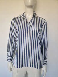 Marc O'Poloblouse. Maat 34/36, Blauw/wit gestreept.