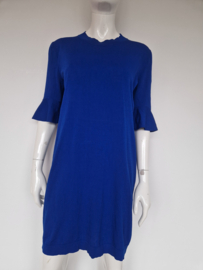 COS jurkje met volantmouwen. Maat M. Kobaltblauw.