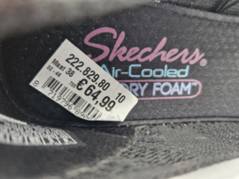 Skechers pumps met memory foam. Maat 38. Zwart.