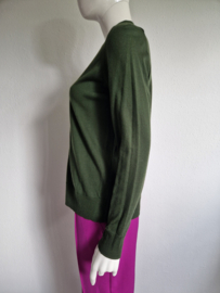 Cos vest. Maat M. Groen/wol.