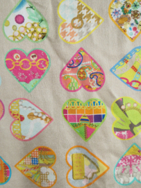 Mucho Gusto top. Maat S. Print/zijde.