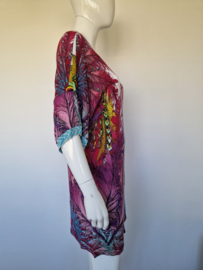 Custo Barcelona tuniek. Maat M. All over print.