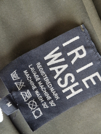 Irie Wash travelstof jurk olijfgroen – maat M