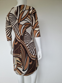 Expresso jurk grafische print. Maat L.