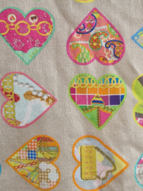Mucho Gusto top. Maat S. Print/zijde.