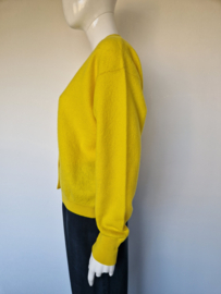 American Vintage vest. Maat M/L. Geel/merino wol.