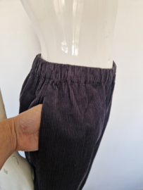 Sofie D’Hoore Pinot corduroy broek | Maat 38 | Zwart |