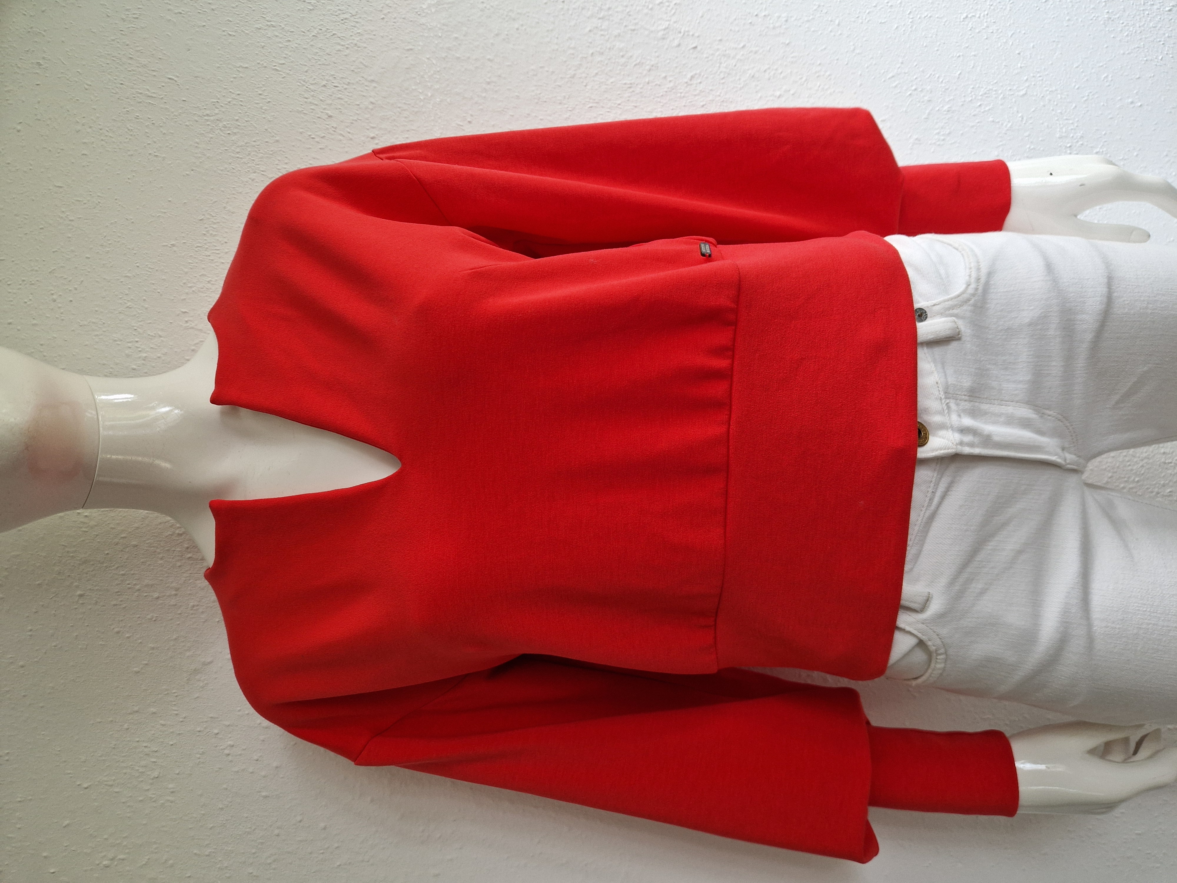 Scotch & Soda sweat shirt. Maat S. Rood/modalmix.