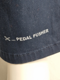 Closed pantalon Pedal Pusher. It.maat 46 (38/40). Donkerblauw.
