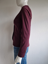 Summum blazer. Maat 36, Wijnrood