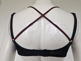 Marlies Dekkers bh. Maat 70E. Zwart/rood.