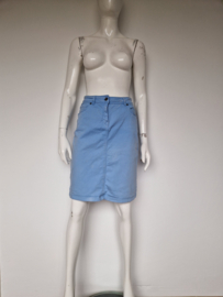 Saint James denim rok. Maat 36, Lichtblauw.