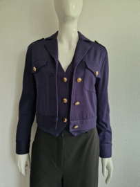 Gaudi Jeans set. Maat L. Marineblauw.