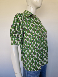 Studio Anneloes blouse. Maat M. Groen/travelstof.