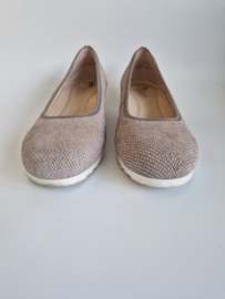 Gabor Comfort instappers met sleehak | Maat 7 | Taupe |