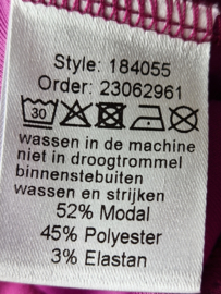 Saar vest/bomberjasje. Maat L. Fuchsia.