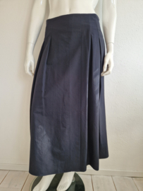 Natan maxi rok. Maat 40, Nachtblauw.