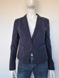 Hugo Boss blazer. Maat 38, Donkerblauw.