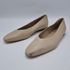 Cos instappers. Maat 41, Beige/leer