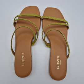 LK Benett  sandalen Revell. Maat 37, Lime